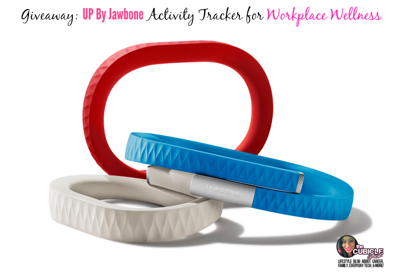 Giveaway UP By Jawbone Activity Tracker for Workplace Wellness