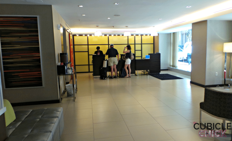 Residence Inn Midtown New York Check In Desk