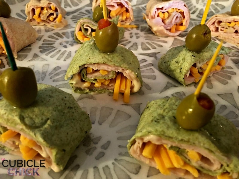 Entertaining Recipe: Turkey Wrap Appetizers with Healthy Ones (Sponsored)