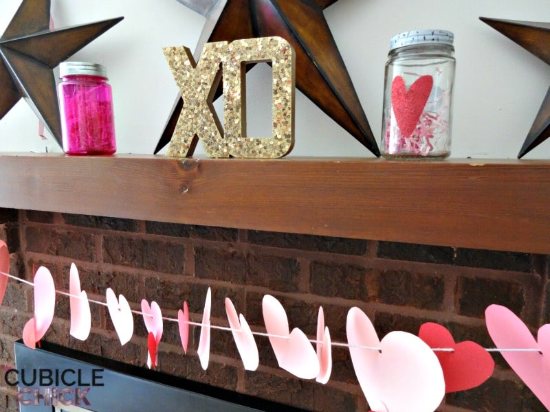 Valentine Hearts Garland DIY