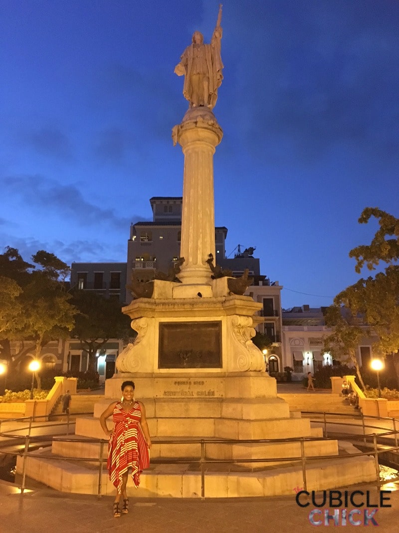 Plaza Colon Old San Juan