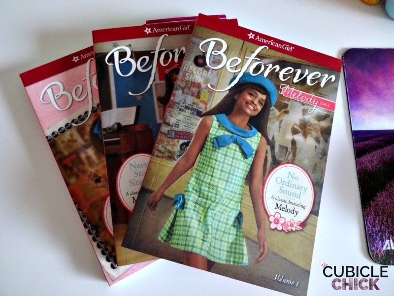 Beforever Melody books from American Girl