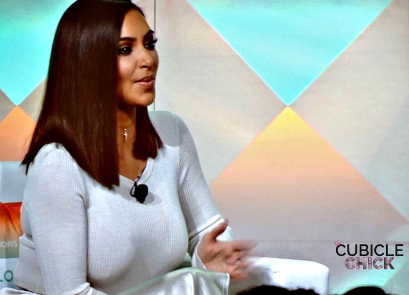 Kim Kardashian at BlogHer