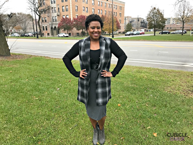 How to Wear Wool, Plaid, and a Pencil Skirt for a Winter Look