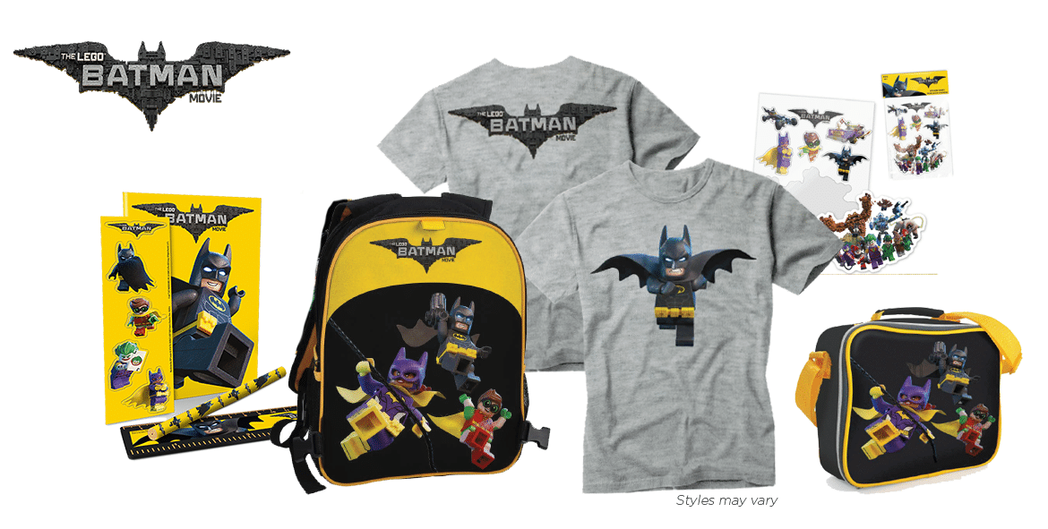 Learn more about The LEGO BATMAN MOVIE, and enter to win a valued at $75.00, and enter to win a LEGO BATMAN MOVIE gift pack valued at $65.00.