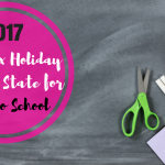 2017 Sales Tax Holiday Dates by State for Back to School
