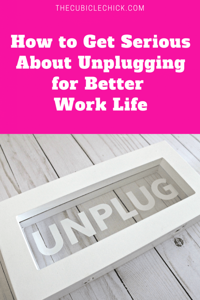 If your goal this year is for less stress and more positivity in all facets of your life, you need to get serious about unplugging.