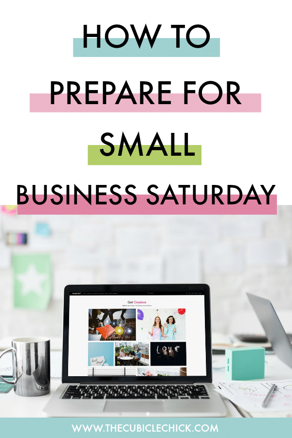 How to prepare for Small Business Saturday? Let me count the ways! Read my comprehensive list of to-do's for the big day!