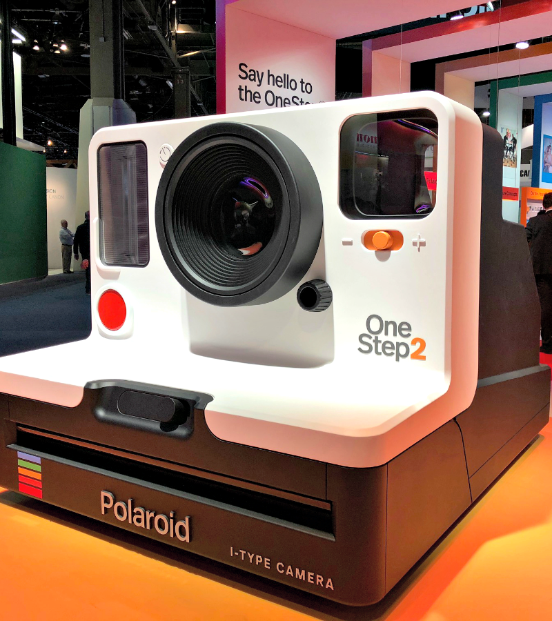 CES 2018 Day 1: Camera Work with Canon Polaroid and Nikon