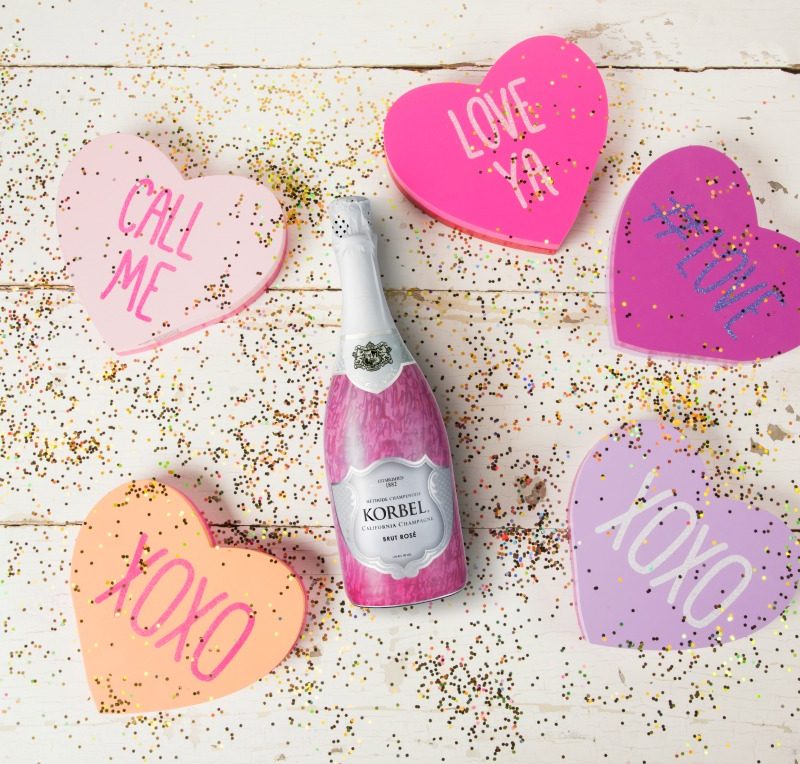 Toast it Up this Valentine’s Day with a Korbel Love Letter Bottle