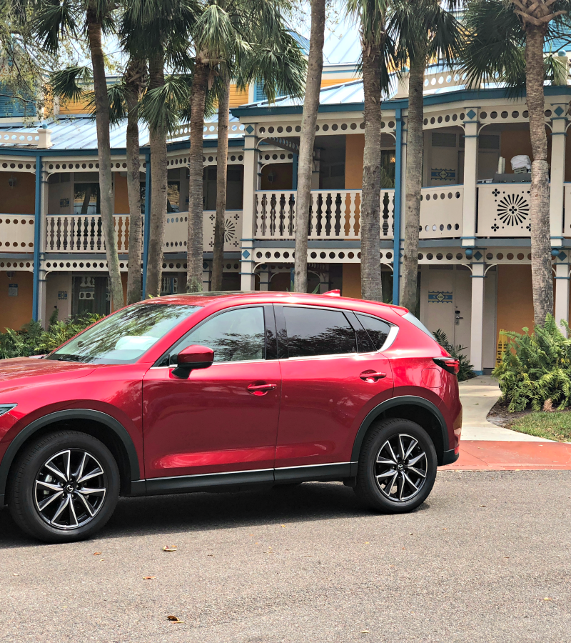 Walt Disney World is even better when you can navigate it in a versatile vehicle like the 2018 Mazda CX-5 Grand Touring. Read why!