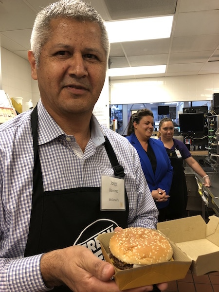 Learn about McDonald's new 100% Fresh Beef Quarter Pounder burgers and enter to win one of three McDonald's gift cards worth $20 each.