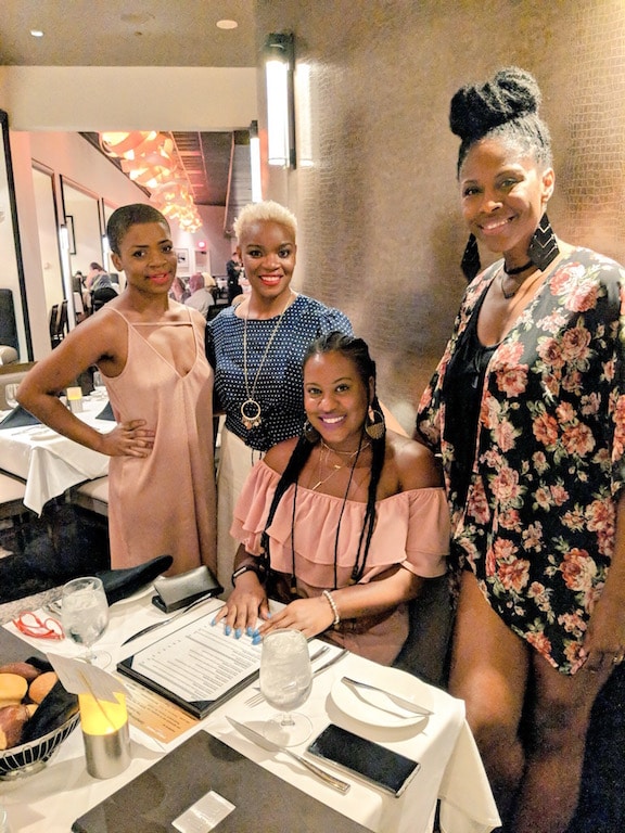 Sans kids, partners, or responsibilities, I'm sharing our experience recently during a Working Moms Night Out sponsored by Hollywood Casino Hotel St. Louis.