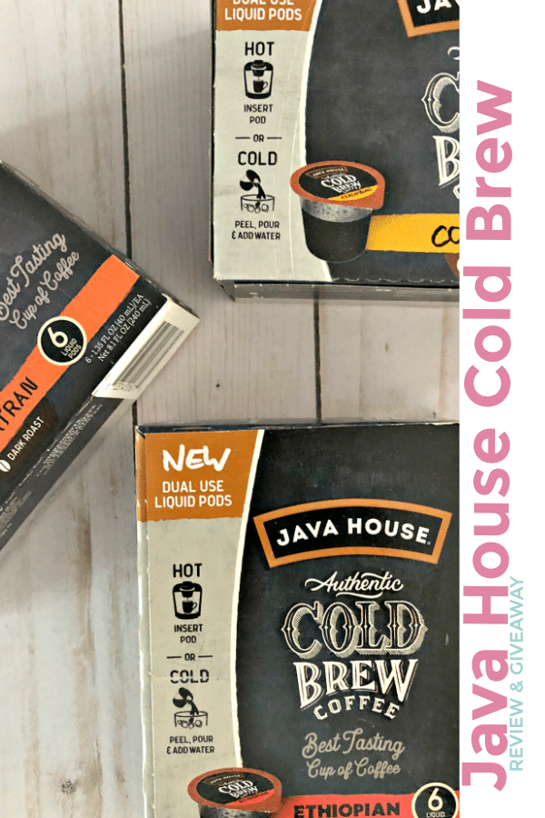 Enter to win several boxes of Java House Cold Brew Coffee Giveaway. You can enjoy Java House hot or cold, making it a versatile drink you will love.