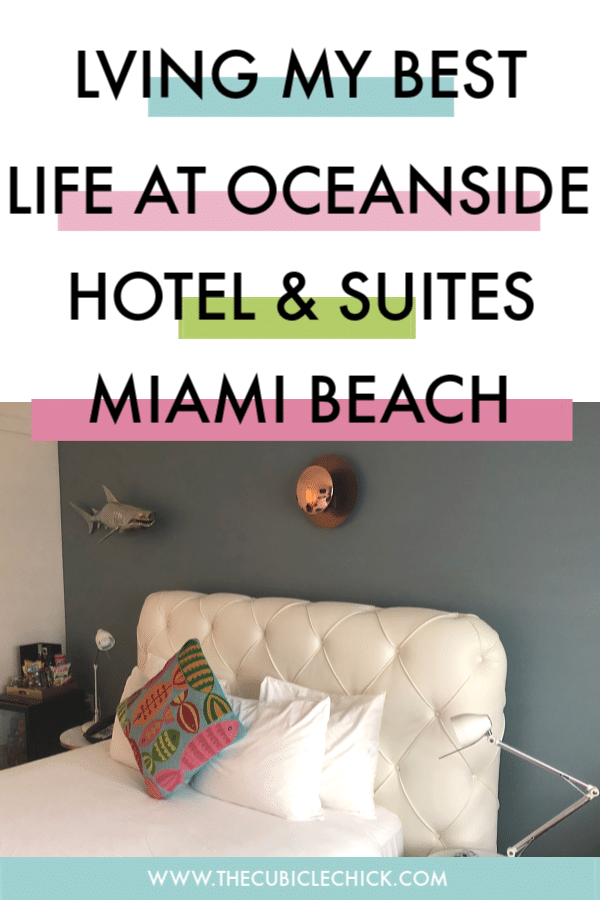 If you are looking for a getaway in Miami, you may want to take a look at Oceanside Hotel and Suites Miami Beach. Check out my review.