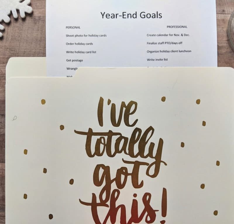 You don't have to scramble---with my ultimate guide to meeting year end deadlines, you'll be able to enjoy the season and crush your goals.