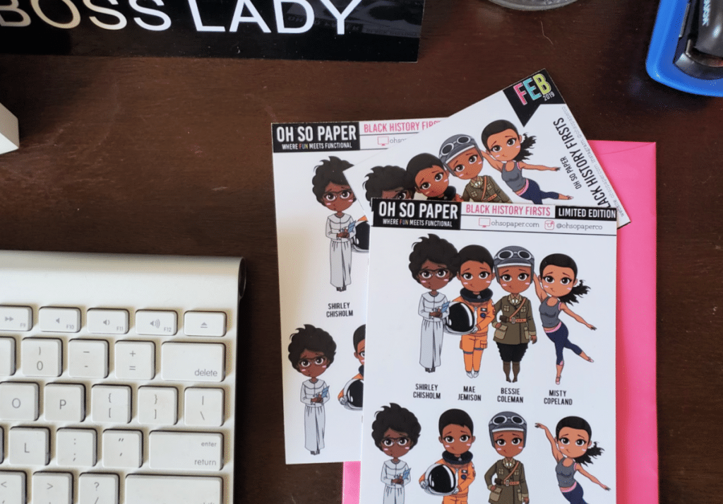 These Oh So Paper Black History Firsts Limited Edition Stickers are just what the world needs to help celebrate and appreciate Black History Month.