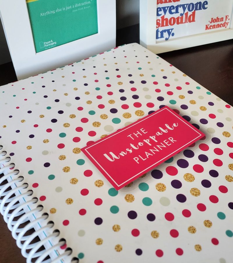 Get Inspired To Reach Your Goals with The Unstoppable Planner