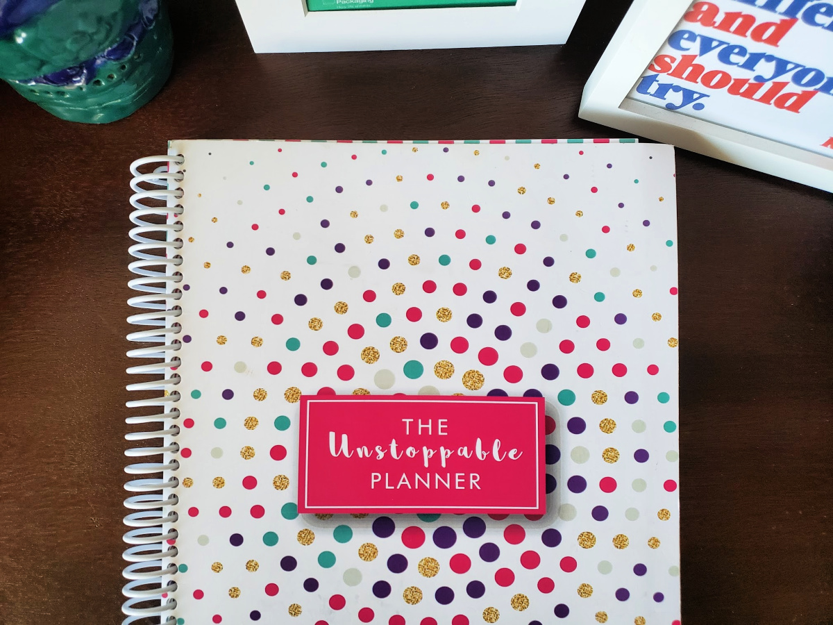 If you are a looking for a tool that inspires you, encourages you, and helps keep you organized, check out my review of The Unstoppable Planner.