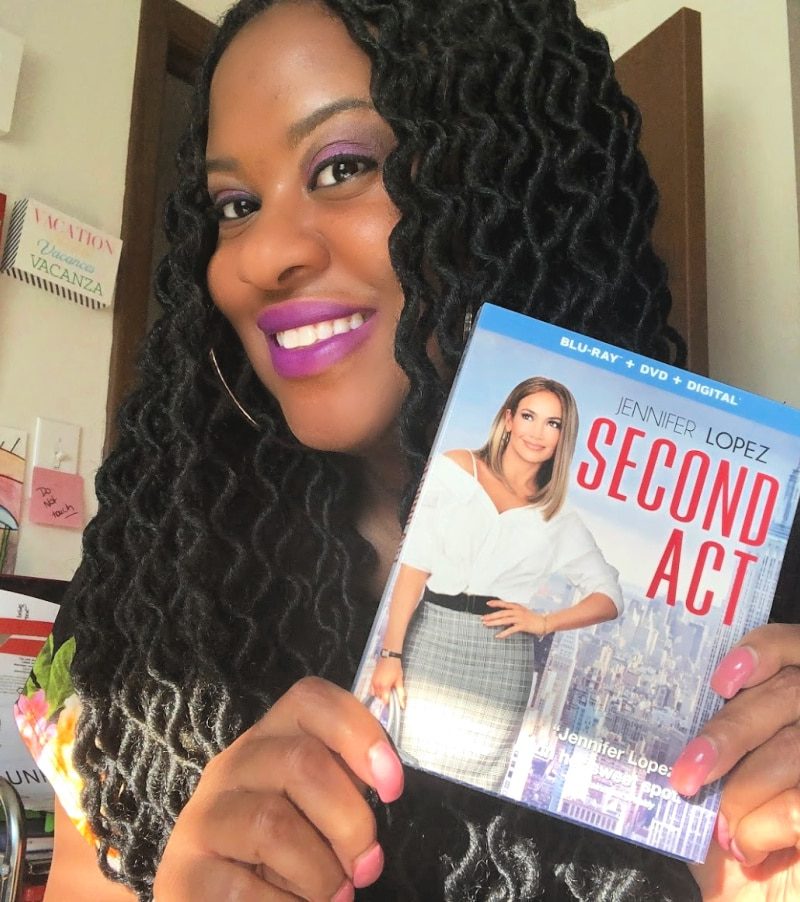 Second Act is now available on DVD, Blu-Ray, and Digital Download. Jennifer Lopez isn't the only one experiencing her second act---I am too.