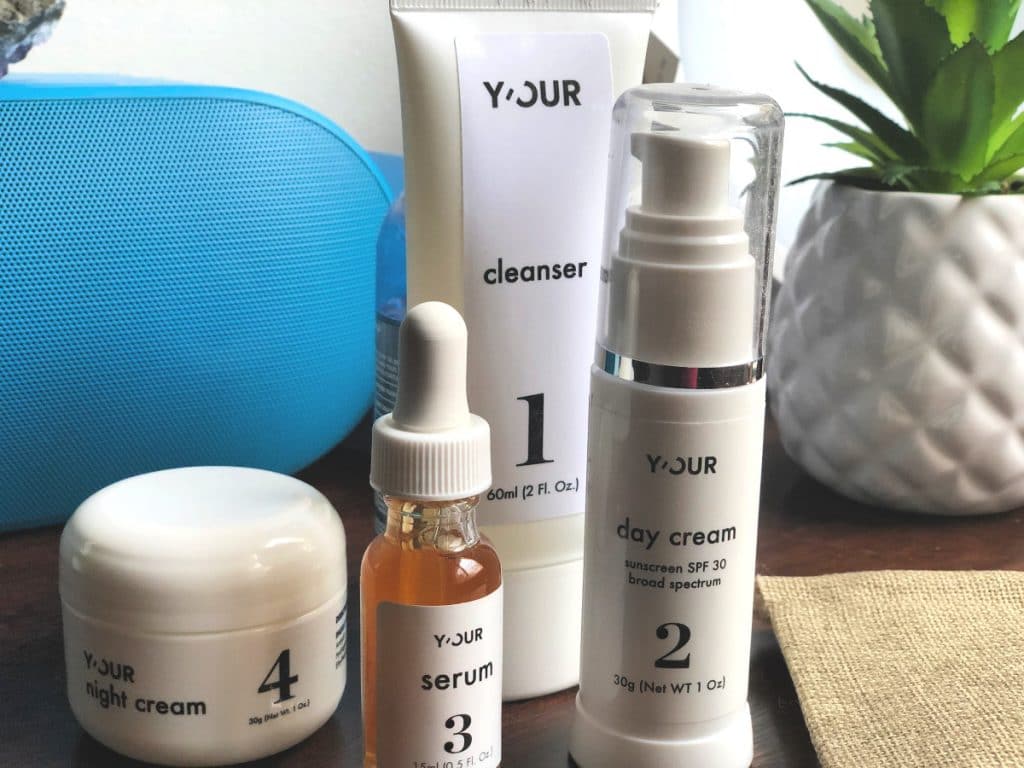 Y'OUR Personalized Skincare creates specialized skincare for your needs and ships directly to you. I've been using it for 3 weeks now---here's my review!