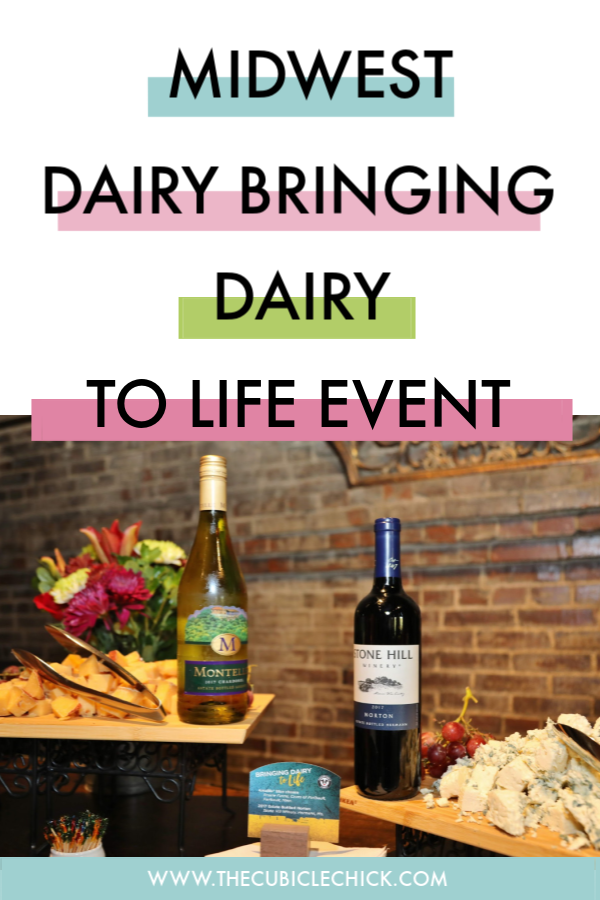 The Midwest Dairy Bringing Dairy to Life Dinner experience was one that brought me so much joy. With wine, cheese, and a 3-course meal, what's not to love?