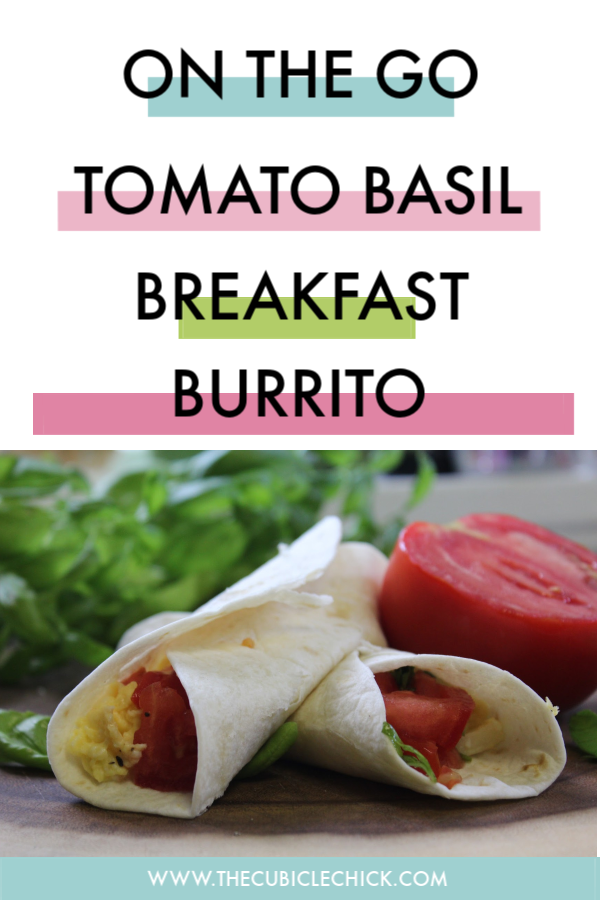 For busy families on the go, don't skip the most important meal of the day. Do breakfast on the go with these tomato basil breakfast burritos.