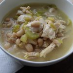 Create a family-friendly meal that'll have your kids asking for seconds. This Low Fat White Bean and Chicken Chili Recipe is easy to make.
