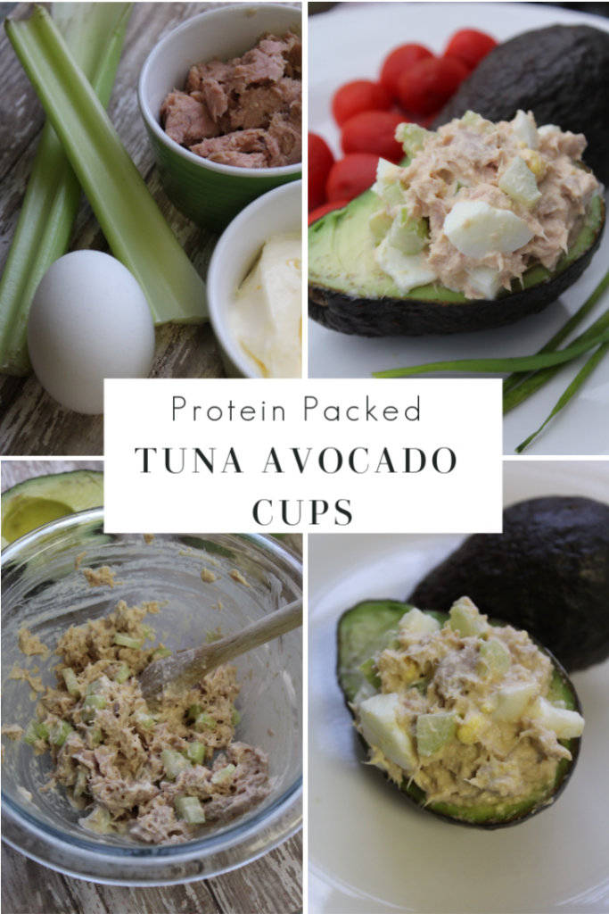 If you are looking for a quick and healthy lunch, check out my Protein Packed Tuna Avocado Cups Recipe. Takes 15 minutes or less to make!