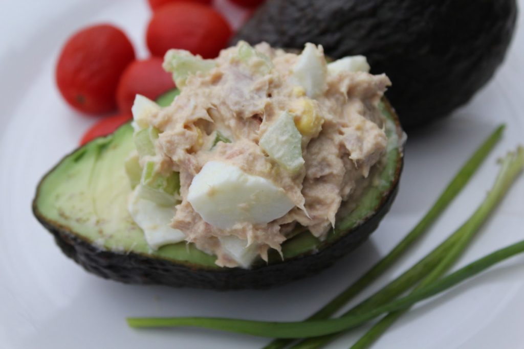If you are looking for a quick and healthy lunch, check out my Protein Packed Tuna Avocado Cups Recipe. Takes 15 minutes or less to make!