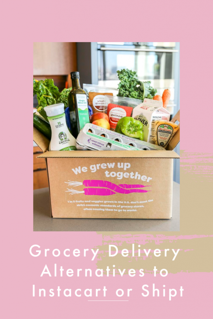 Pinterest photo of boxed groceries