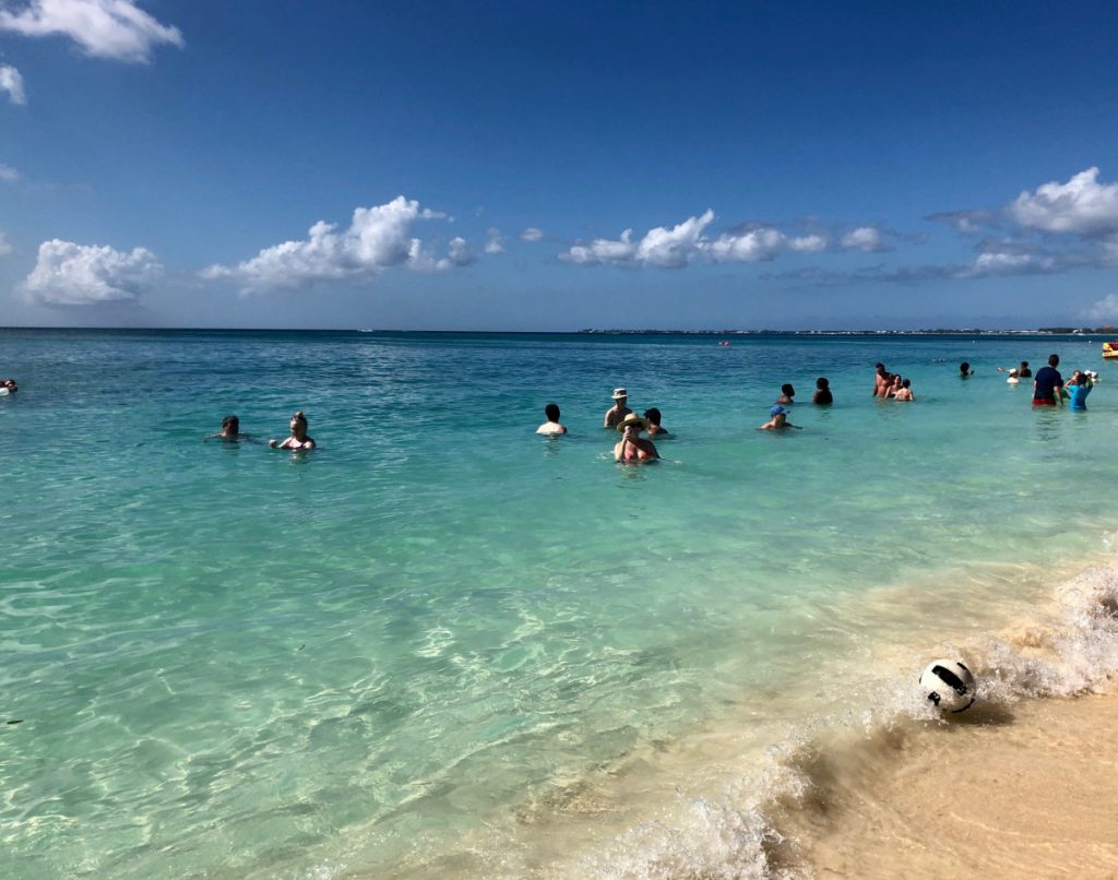 Self-care in trying times on the beach