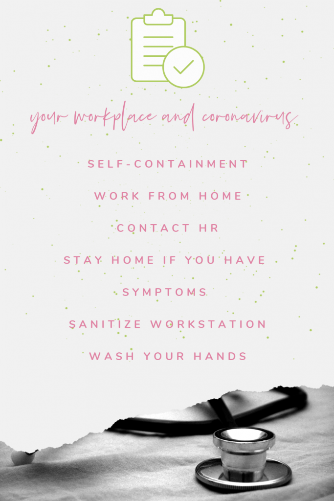 As a former HR manager, I am sharing tips on how to navigate your workplace and Coronavirus. Here's what you should know and what questions to ask.