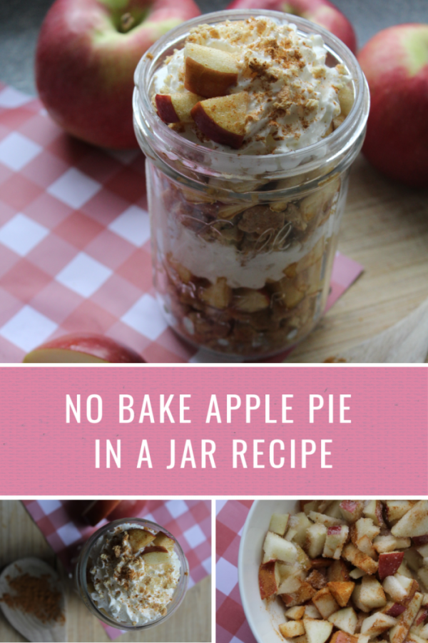 No Bake Apple Pie in a Jar Recipe The Cubicle Chick