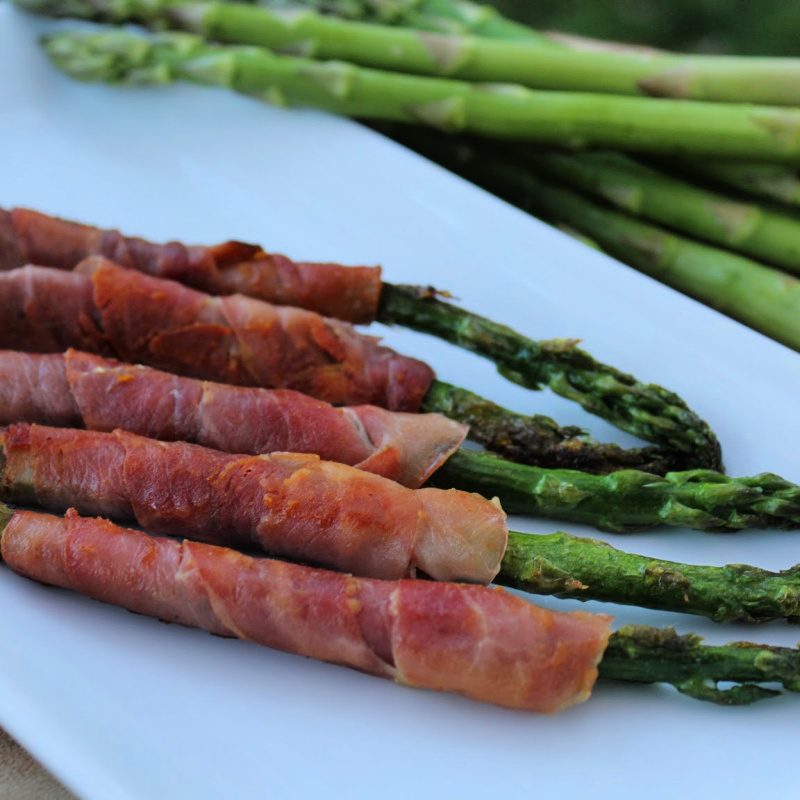 Side Dish: Prosciutto Wrapped Asparagus