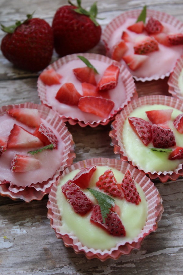 Create a fun and refreshing treat for you and your whole family with these Healthy Frozen Yogurt Tarts recipe that's easy to make.