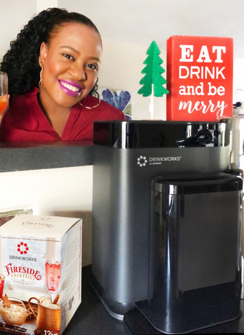 This year, make it a festive and memorable Holiday Homemade Happy Hour wih fabulous cocktails with the Drinkworks Home Bar by Keurig.