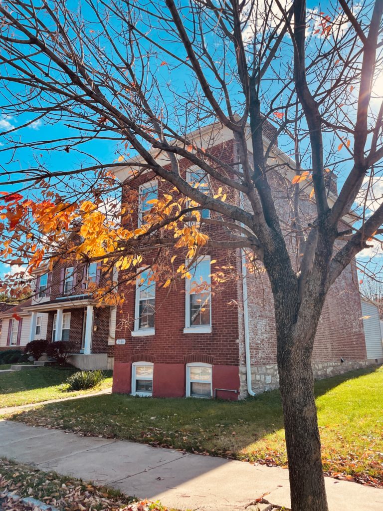 Catch a glimpse of poet and activist Maya Angelou's childhood home in St. Louis where she lived until the age of three.