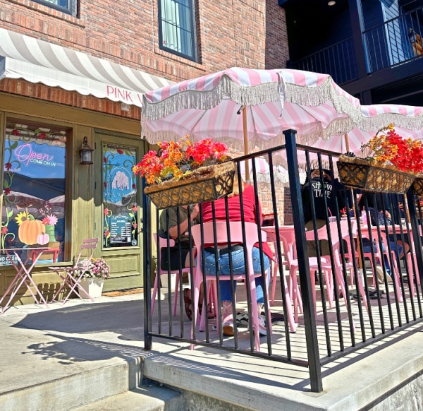 I chose a random Thursday mid-morning to visit The Pink Willow Cafe in Cottleville. With it's PINK decor and vibe, I was in for a treat!